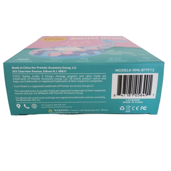 Replay Audio Wireless Bluetooth Speaker Mermaid Tail  Waterproof & Rechargeable - Picture 5 of 5